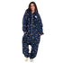 Snuggs Blanket Onesie Dark Blue space
